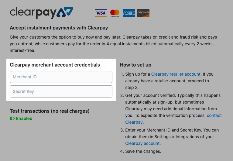 Does Clearpay run a credit check? Leia aqui Can you use Clearpay with